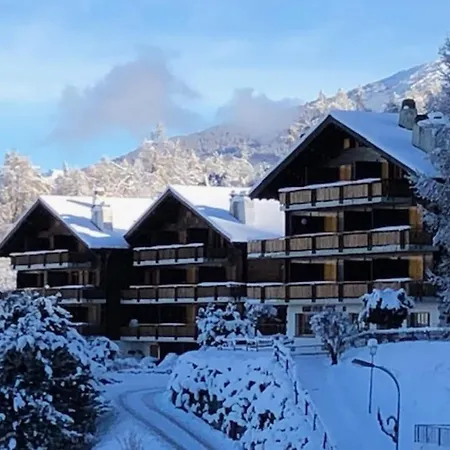 Les Mayens De L'ours - At The Foot Of Piste De L'ours' Slope! *