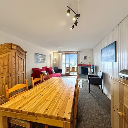 Les Mayens De L'ours - At The Foot Of Piste De L'ours' Slope! Apartamento