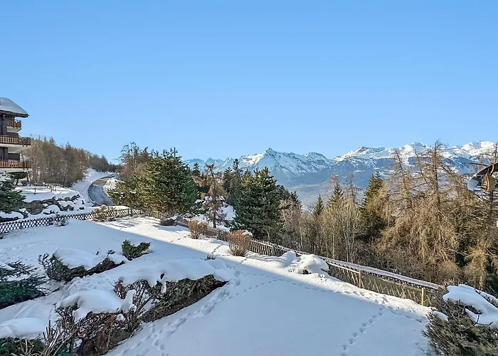 Les Mayens De L'ours - At The Foot Of Piste De L'ours' Slope!