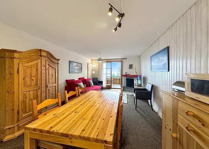 Les Mayens De L'ours - At The Foot Of Piste De L'ours' Slope! Appartamento